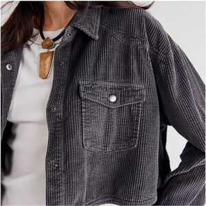 Free People Away Today Corduroy Jacket